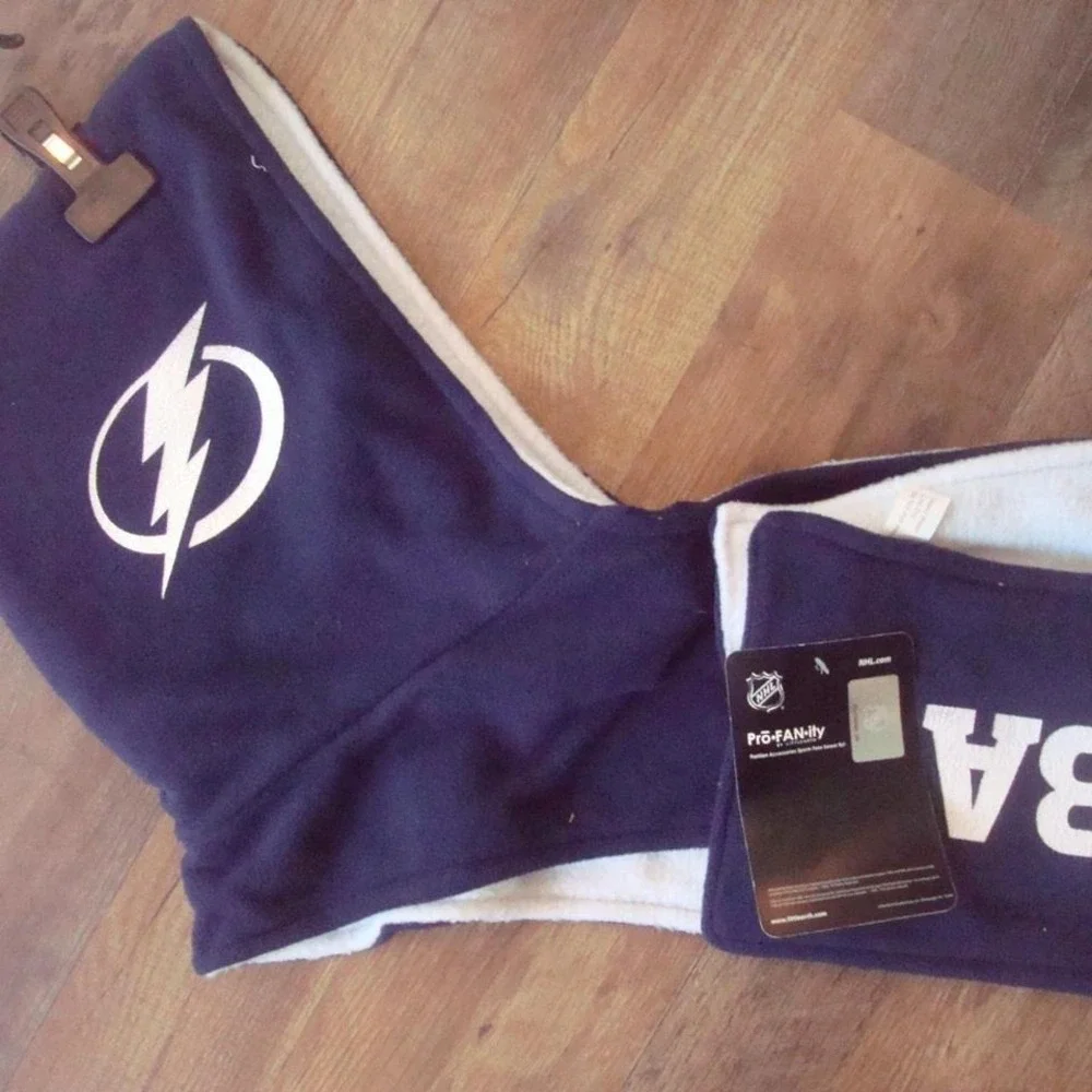 TAMPA BAY‎ LIGHTING HOODIE SCARVE SCARF